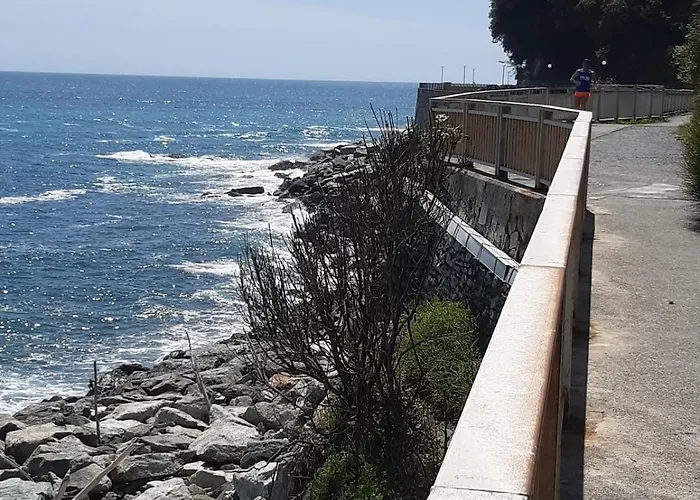 On The -30 Mt In Arenzano-genova *